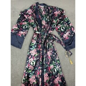 Target Womens Izzy & Liv Netflix Bridgerton Satin Robe Size M/L Multicolor